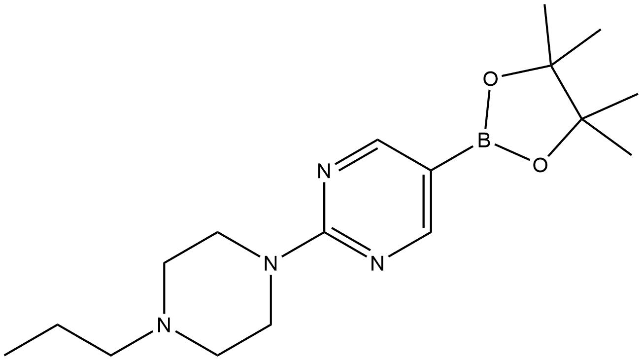 2319654-04-9 2-(4-Propyl-1-piperazinyl)-5-(4,4,5,5-tetramethyl-1,3,2-dioxaborolan-2-yl)pyr...