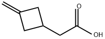 Cyclobutaneacetic acid, 3-methylene- Structure