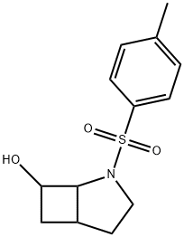 2-Azabicyclo[3.2.0]heptan-7-ol, 2-[(4-methylphenyl)sulfonyl]- Struktur