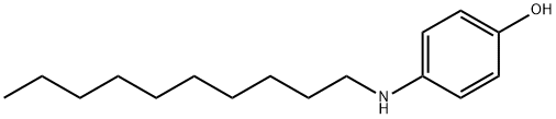 Phenol, 4-(decylamino)- Structure