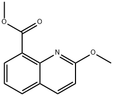 methyl 2-methoxyquinoline-8-carboxylate,2322866-60-2,结构式