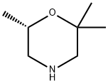 Morpholine, 2,2,6-trimethyl-, (6S)- Structure