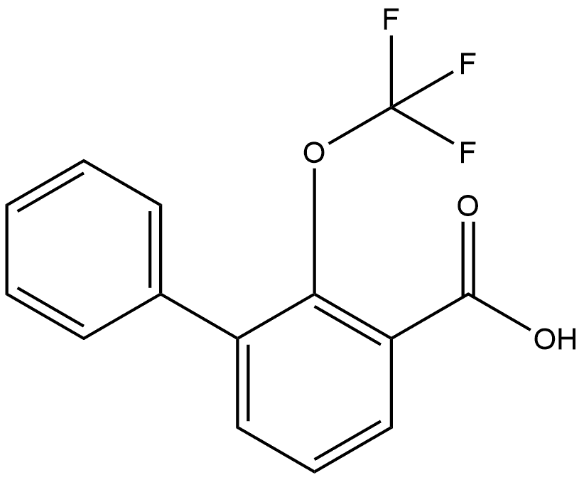 2-(Trifluoromethoxy)[1,1′-biphenyl]-3-carboxylic acid|