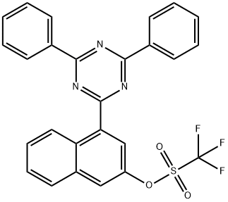 2323577-79-1 4-(4,6-二苯基-1,3,5-三嗪-2-基)萘-2-基三氟甲磺酸酯