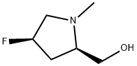 ((2R,4R)-4-氟-1-甲基吡咯烷-2-基)甲醇,2326524-77-8,结构式