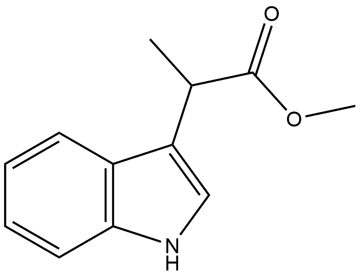 1H-Indole-3-acetic acid, α-methyl-, methyl ester