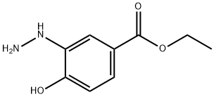 Benzoic acid, 3-hydrazinyl-4-hydroxy-, ethyl ester,23340-19-4,结构式