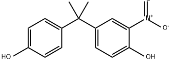 Phenol, 4-[1-(4-hydroxyphenyl)-1-methylethyl]-2-nitro-|