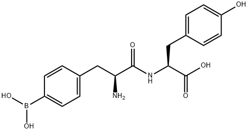 L-Tyrosine, 4-borono-L-phenylalanyl- (9CI) Structure