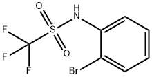 N-(2-溴苯基)-1,1,1-三氟甲磺酰胺, 23384-07-8, 结构式