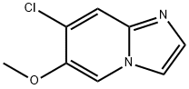 7-氯-6-甲氧基咪唑并[1,2-A]吡啶, 2340393-04-4, 结构式