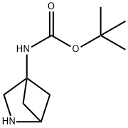 (2-氮杂双环[2.1.1]己烷-4-基)氨基甲酸叔丁酯,2344685-16-9,结构式