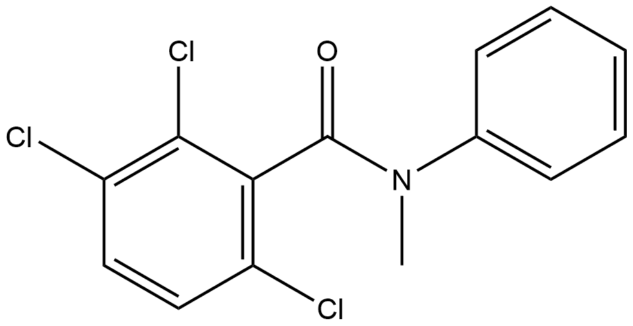 2,3,6-Trichloro-N-methyl-N-phenylbenzamide Structure