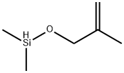 Silane, dimethyl[(2-methyl-2-propen-1-yl)oxy]- 化学構造式