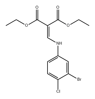 2349394-00-7 Propanedioic acid, 2-[[(3-bromo-4-chlorophenyl)amino]methylene]-, 1,3-diethyl ester