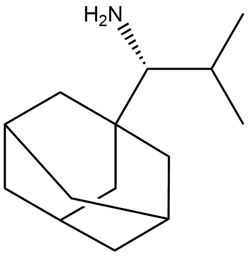 (R)-1-(adamantan-1-yl)-2-methylpropan-1-amine Structure