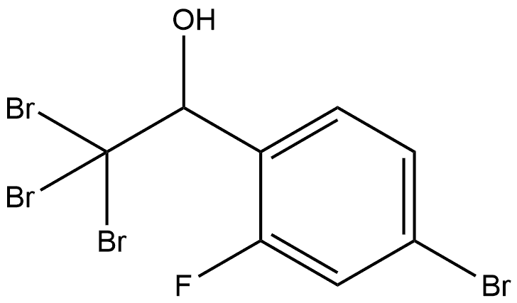 2350191-09-0 4-Bromo-2-fluoro-α-(tribromomethyl)benzenemethanol