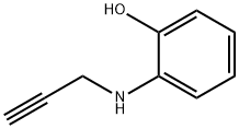 2-(丙-2-炔-1-基氨基)苯酚, 23504-14-5, 结构式