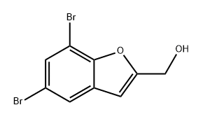 2-Benzofuranmethanol, 5,7-dibromo- 结构式
