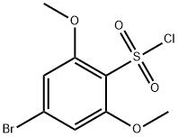 4-溴-2,6-二甲氧基苯磺酰氯, 2353722-99-1, 结构式