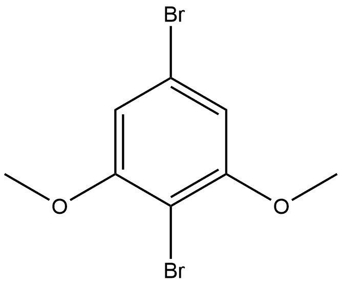 2,5-dibromo-1,3-dimethoxybenzene Structure