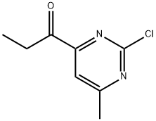 2353776-00-6 1-Propanone, 1-(2-chloro-6-methyl-4-pyrimidinyl)-