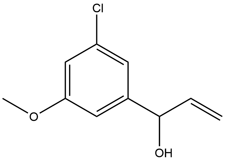 3-Chloro-α-ethenyl-5-methoxybenzenemethanol|