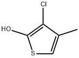 3-chloro-4-methylthiophen-2-ol Struktur