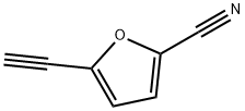 5-Ethynyl-2-furancarbonitrile 化学構造式