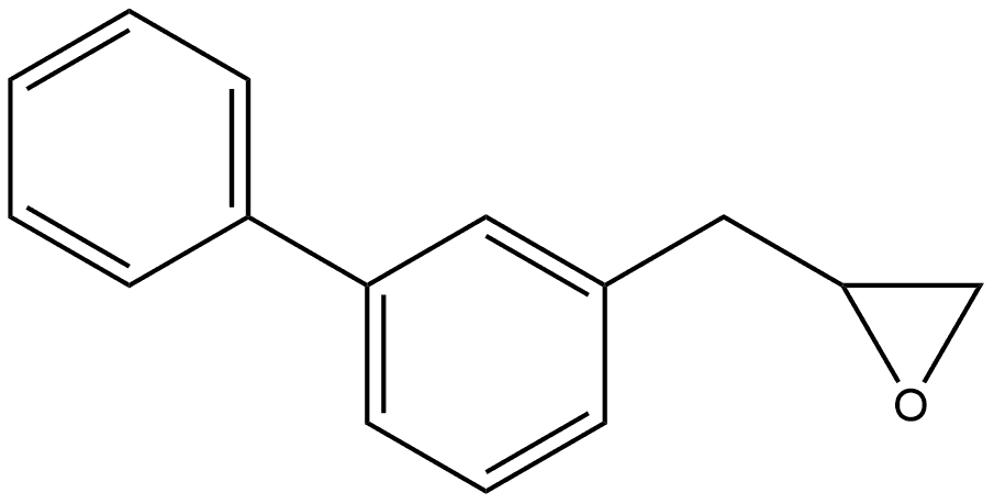 2-([1,1'-Biphenyl]-3-ylmethyl)oxirane Struktur