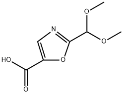 2-Dimethoxymethyl-oxazole-5-carboxylic acid Structure