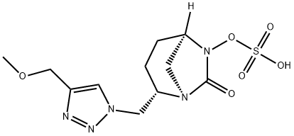 2357150-22-0 (1R,2S,5R)-2-((4-(METHOXYMETHYL)-1H-1,2,3-TRIAZOL-1-YL)METHYL)-7-OXO-1,6-DIAZABICYCLO[3.2.1]OCTAN-6-