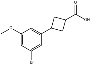 2358116-28-4 3-(3-bromo-5-methoxyphenyl)cyclobutane-1-carb
oxylic acid