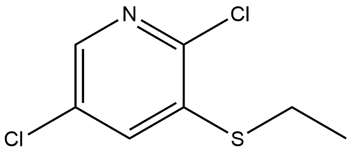 2,5-Dichloro-3-(ethylthio)pyridine|