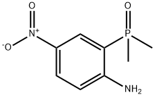 Benzenamine, 2-(dimethylphosphinyl)-4-nitro- Struktur