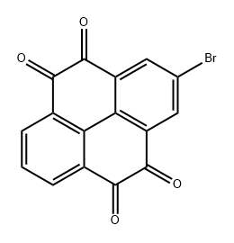 4,5,9,10-Pyrenetetrone, 2-bromo- 结构式
