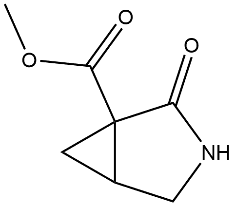 2-氧代-3-氮杂双环[3.1.0]己烷-1-羧酸甲酯, 2363757-74-6, 结构式