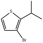 Thiophene, 3-bromo-2-(1-methylethyl)- Structure