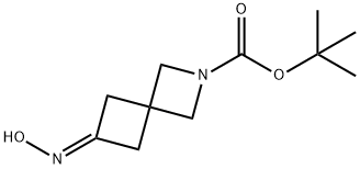 1,1-Dimethylethyl 6-(hydroxyimino)-2-azaspiro[3.3]heptane-2-carboxylate 结构式