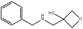 3-[[(Phenylmethyl)amino]methyl]-3-oxetanol 化学構造式