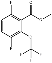 Methyl 3,6-difluoro-2-(trifluoromethoxy)benzoate Structure