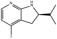 2366997-07-9 (2R)-4-Iodo-2-isopropyl-2,3-dihydro-1H-pyrrolo[2,3-b]pyridine