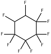 Cyclohexane, 1,1,2,2,3,3,4,4,5,6-decafluoro- 化学構造式