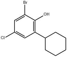 2367002-72-8 2-Bromo-4-chloro-6-cyclohexylphenol