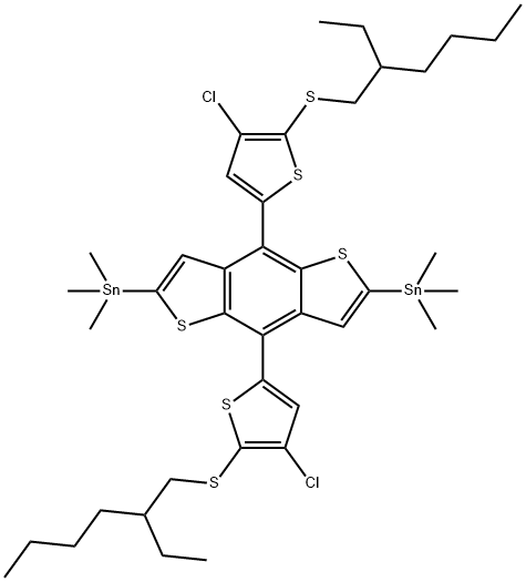 (4,8-双(4-氯-5-((2-乙基己基)硫代)噻吩-2-基)苯并[1,2-B:4,5-B