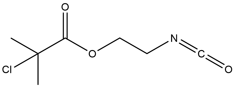 2-Isocyanatoethyl 2-chloro-2-methylpropanoate|