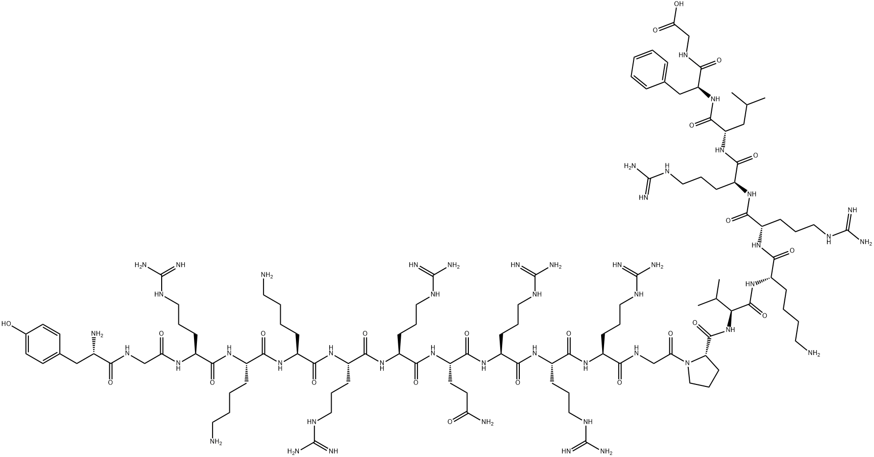 抑制剂多肽, 237392-84-6, 结构式