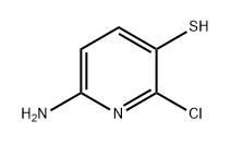 3-Pyridinethiol, 6-amino-2-chloro- Structure