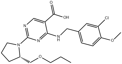 O-乙酰基阿伐那非 结构式