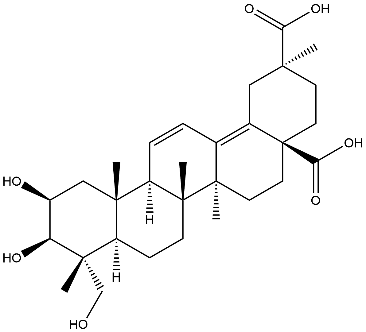 Jaligonic acid B Structure